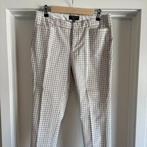 Banana Republic Sloan Curvy Fit Patterned Pant